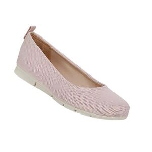 Dr Scholls Size 8 W Wide Blush Pink Timeless Ballerina Flats NEW